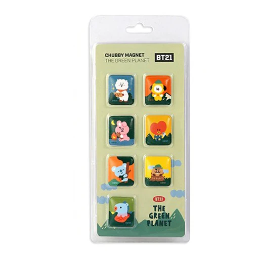BT21 CHUBBY MAGNET SET - Image 5