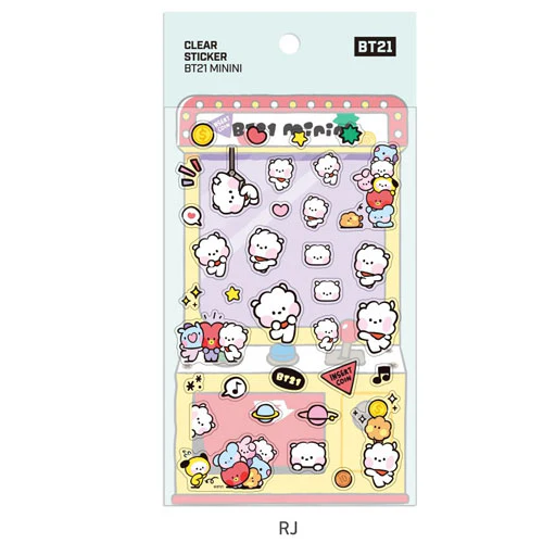 BT21 [ MININI ] CLEAR STICKER - Image 3