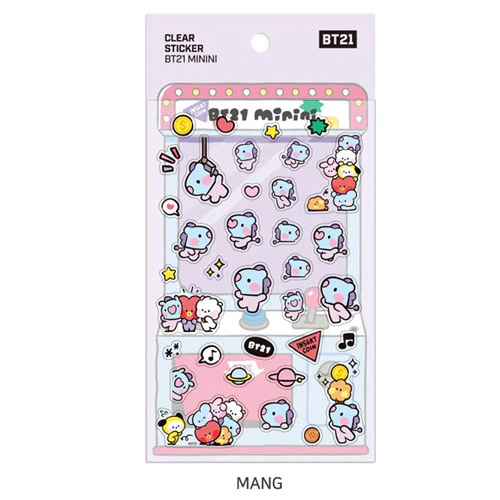 BT21 [ MININI ] CLEAR STICKER - Image 5