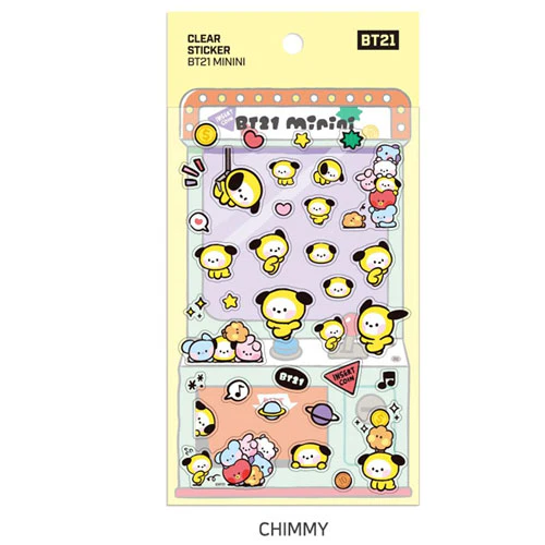 BT21 [ MININI ] CLEAR STICKER - Image 6