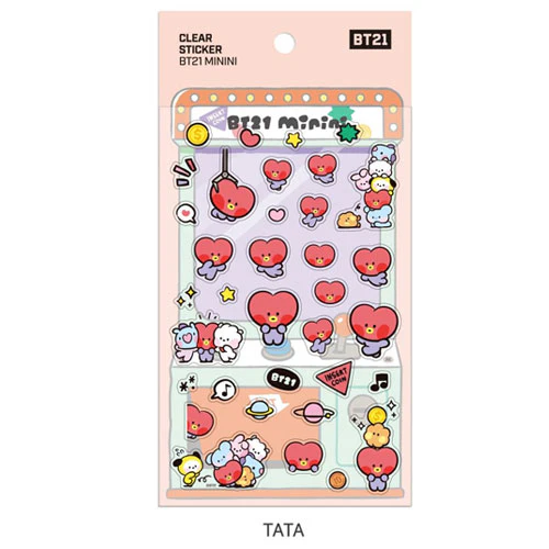 BT21 [ MININI ] CLEAR STICKER - Image 7