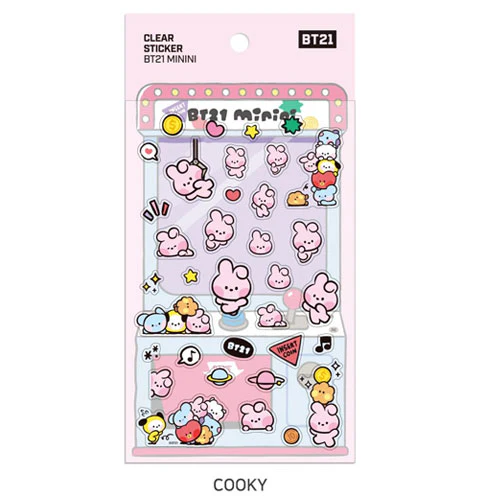 BT21 [ MININI ] CLEAR STICKER - Image 8