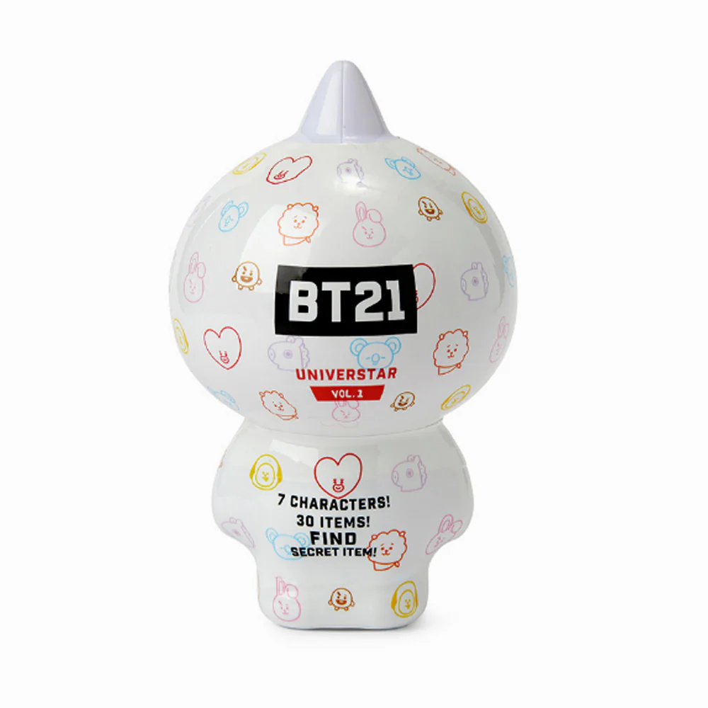 BT21 COLLECTIBLE FIGURE BLIND PACK [ VOL. 1 BASE CAMP THEME ]