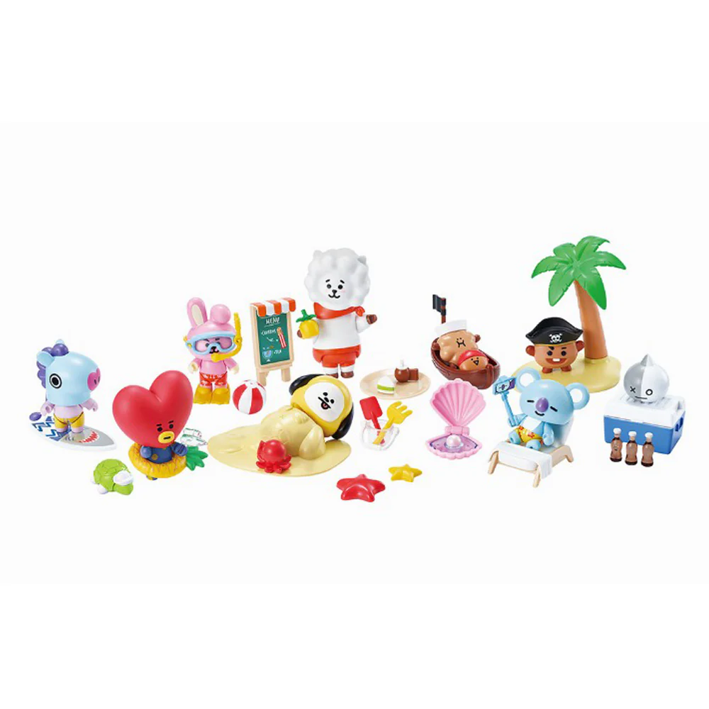 BT21 COLLECTIBLE FIGURE BLIND PACK [ VOL. 2 SUMMER VACATION THEME ] - Image 2