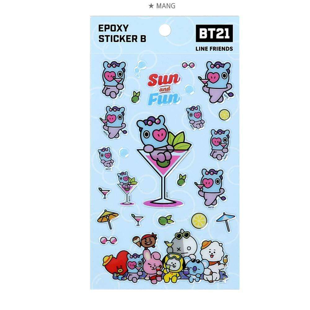 BT21 EPOXY STICKER B - Image 5