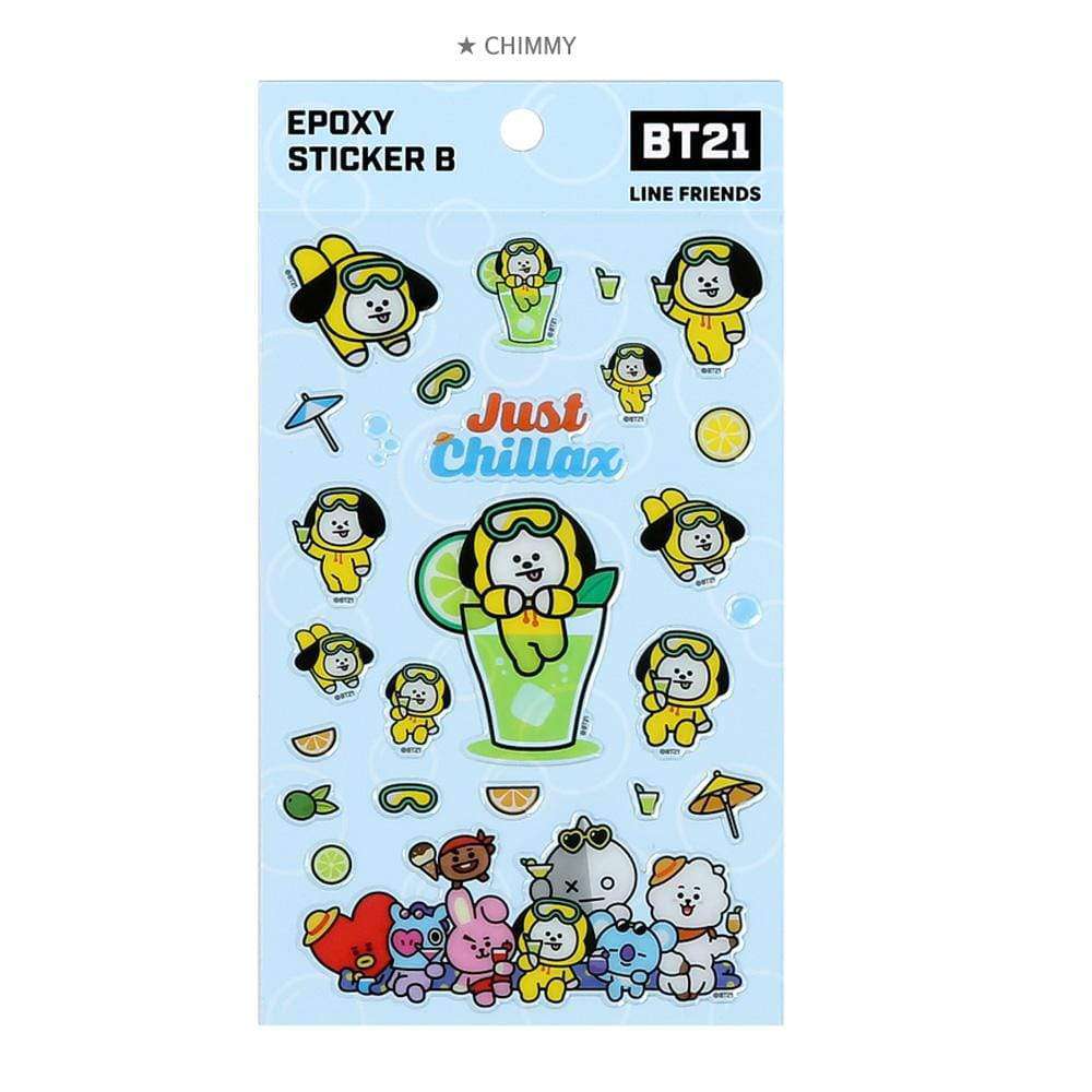 BT21 EPOXY STICKER B - Image 6