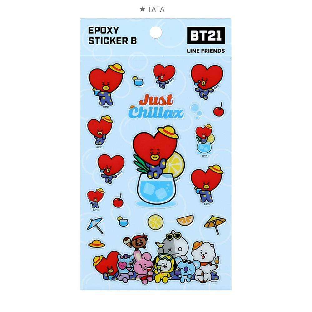 BT21 EPOXY STICKER B - Image 7