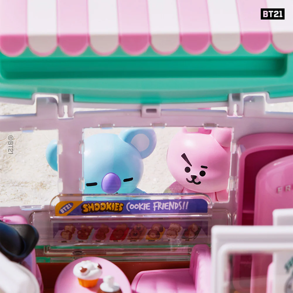 BT21 FIGURE PLAY SET [ CAMPING CAR EDITION ] - Image 7