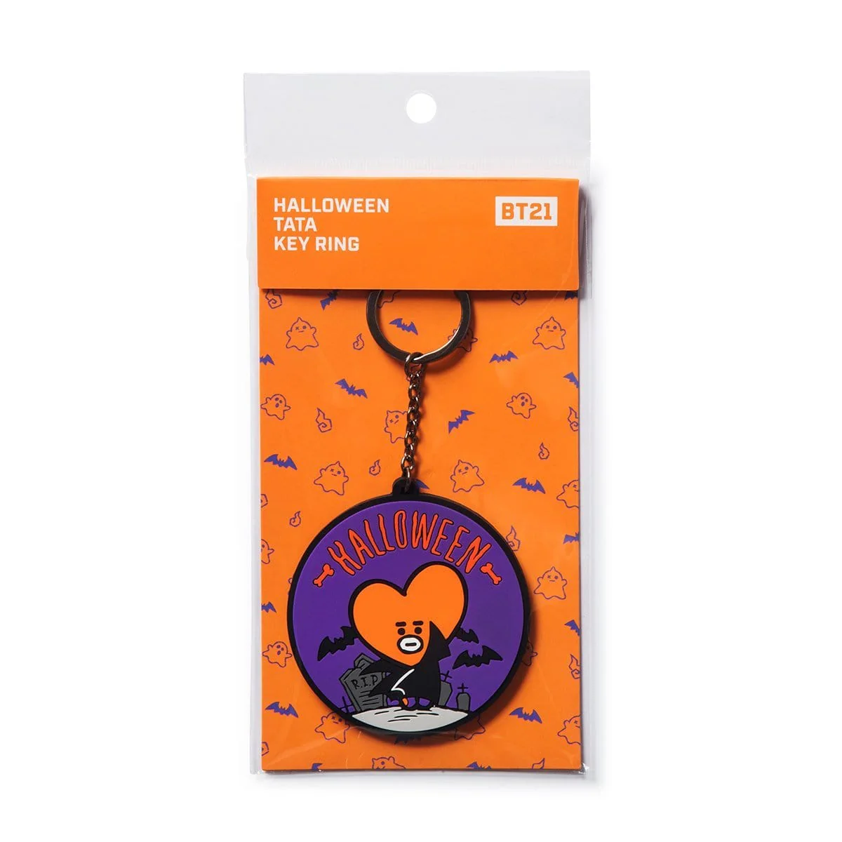 BT21 [ SPOOKY HALLOWEEN ] SILICONE KEY RING - Image 2