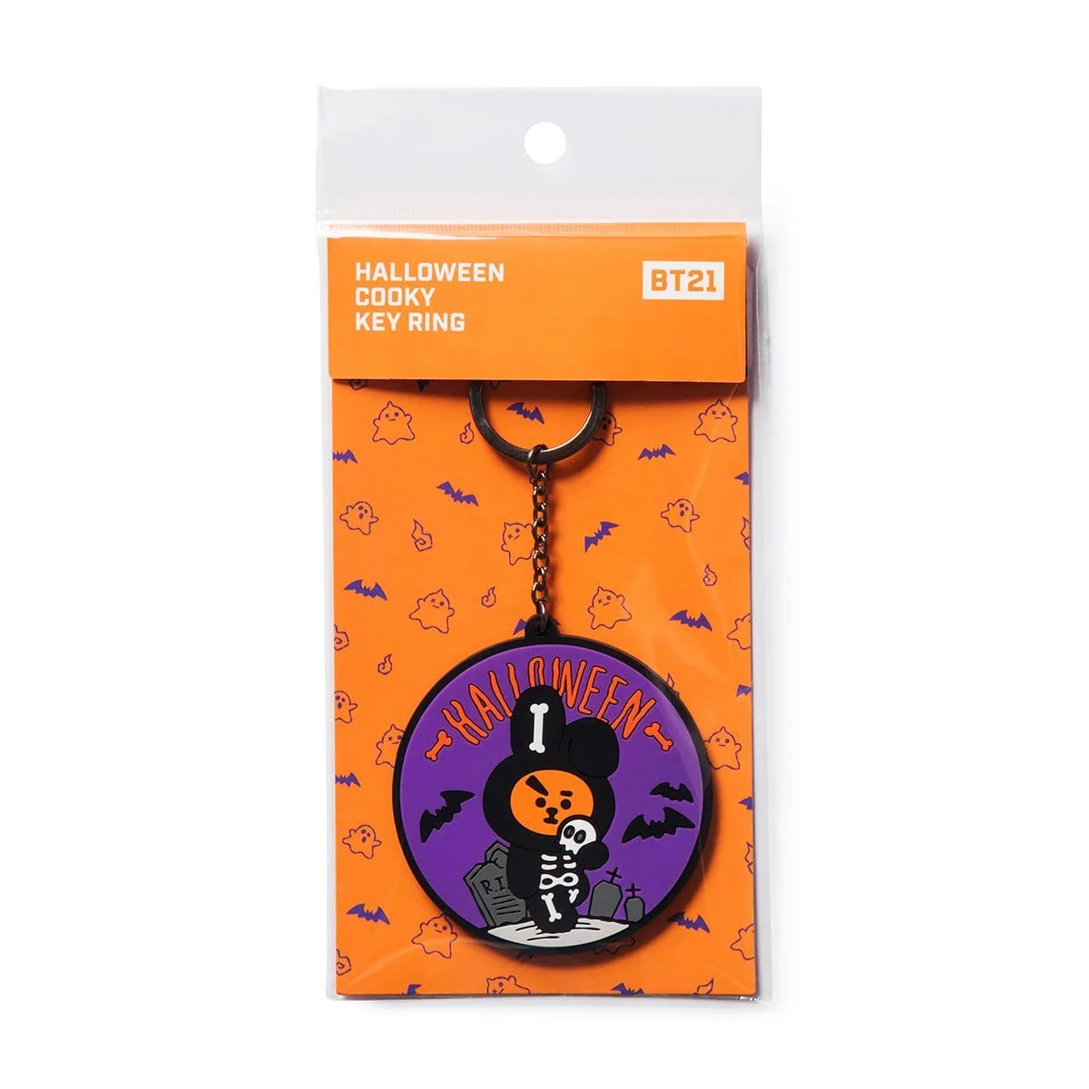 BT21 [ SPOOKY HALLOWEEN ] SILICONE KEY RING - Image 5
