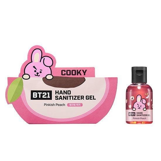 BT21 X OLIVE YOUNG HAND SANITIZER GEL [ COOKY / PINKISH PEACH ]