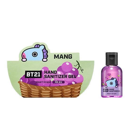 BT21 X OLIVE YOUNG HAND SANITIZER GEL [ MANG / HEART GRAPE ] - Image 2