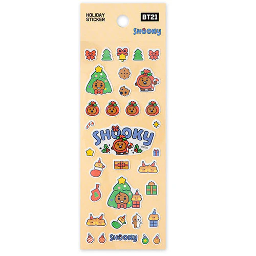 BT21 [ HOLIDAY ] STICKER - Image 4