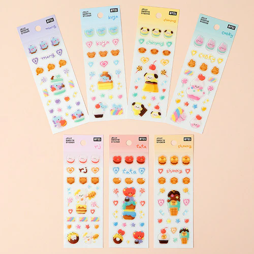 BT21 [ MININI SWEETIE ] JELLY STICKER