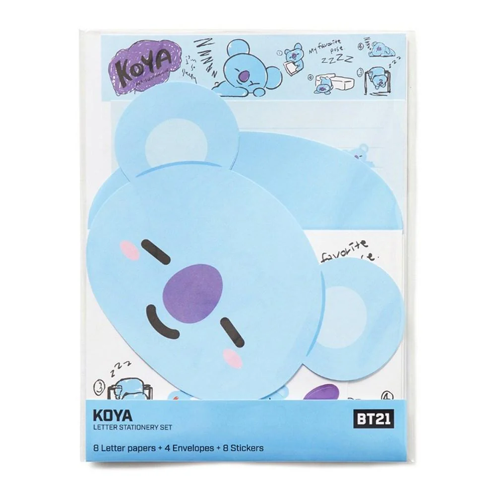 BT21 LETTER STATIONERY SET - Image 3
