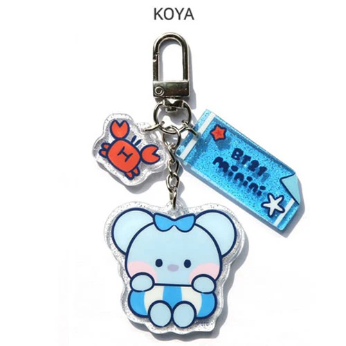 BT21 [ MININI SUMMER SKY ] ACRYLIC KEYRING - Image 2