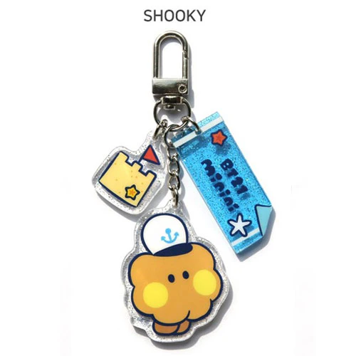 BT21 [ MININI SUMMER SKY ] ACRYLIC KEYRING - Image 4