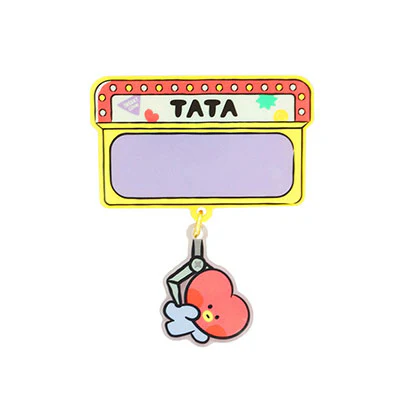 BT21 MININI ACRYLIC PIN BADGE - Image 5