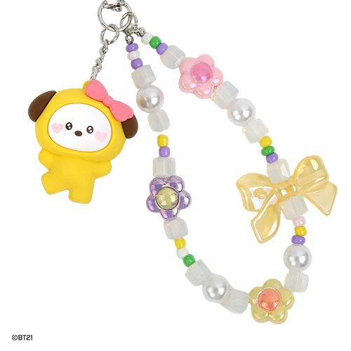BT21 MININI BEADS STRAP KEYRING LOVELY - Image 6