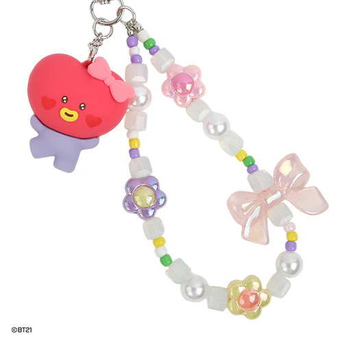 BT21 MININI BEADS STRAP KEYRING LOVELY - Image 7