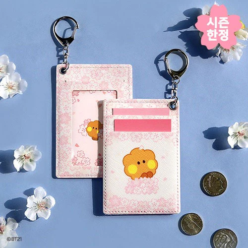 BT21 [ MININI CHERRY BLOSSOM ] CARD HOLDER - Image 4