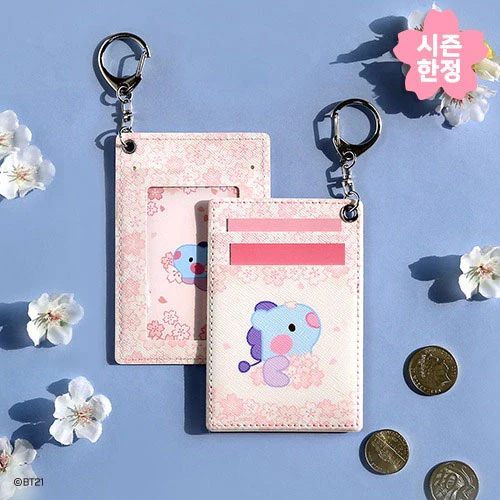 BT21 [ MININI CHERRY BLOSSOM ] CARD HOLDER - Image 5