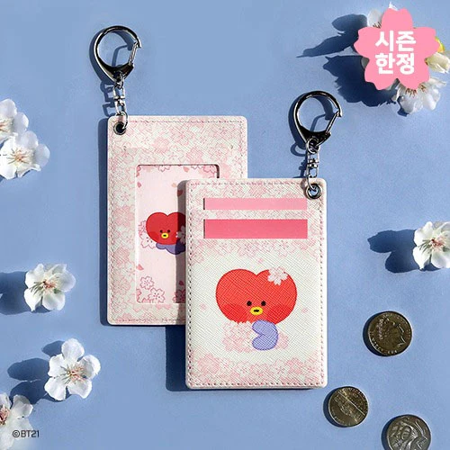 BT21 [ MININI CHERRY BLOSSOM ] CARD HOLDER - Image 7