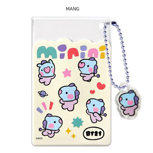 BT21 [ MININI ] CLEAR CARD POCKET - Image 5