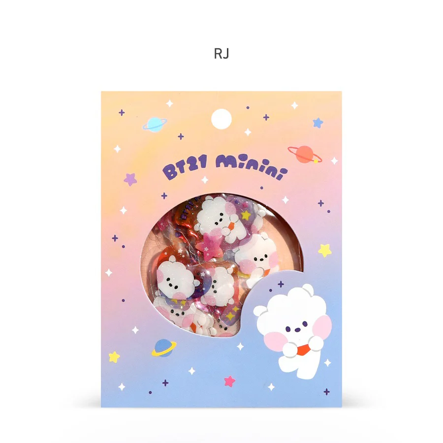 BT21 [ MININI ] FLAKE STICKER - Image 4
