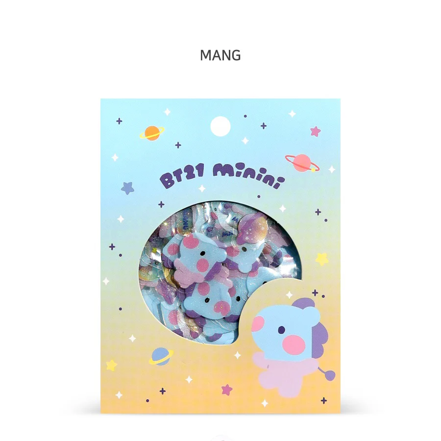 BT21 [ MININI ] FLAKE STICKER - Image 6