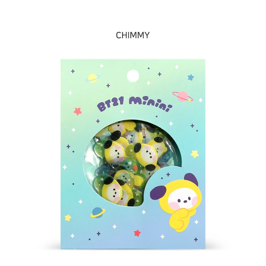 BT21 [ MININI ] FLAKE STICKER - Image 7