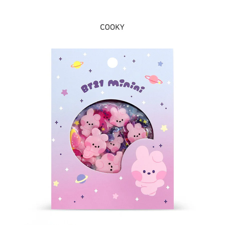 BT21 [ MININI ] FLAKE STICKER - Image 9