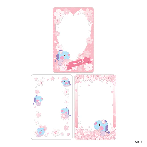 BT21 [ MININI CHERRY BLOSSOM ] PHOTO CARD FRAME - Image 5