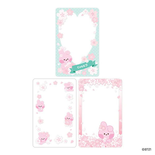 BT21 [ MININI CHERRY BLOSSOM ] PHOTO CARD FRAME - Image 8