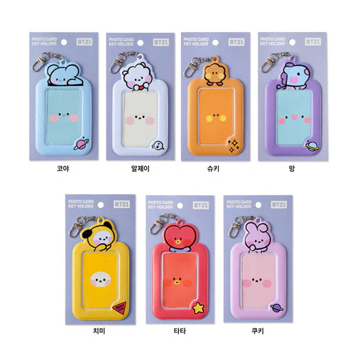 BT21 [ MININI ] PHOTO CARD KEYRING