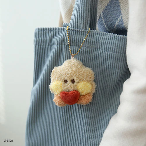 BT21 MININI PLUSH KEYRING [ HEART ] - Image 4