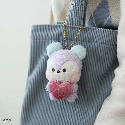 BT21 MININI PLUSH KEYRING [ HEART ] - Image 5