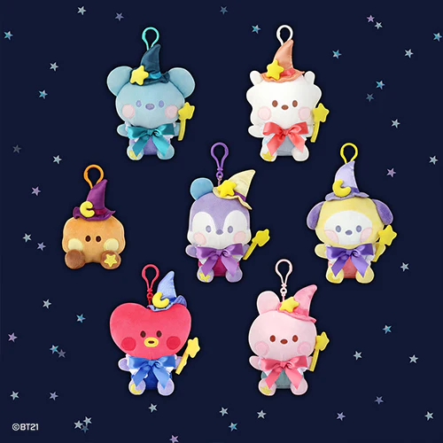 BT21 MININI PLUSH KEYRING [ MAGICIAN ]