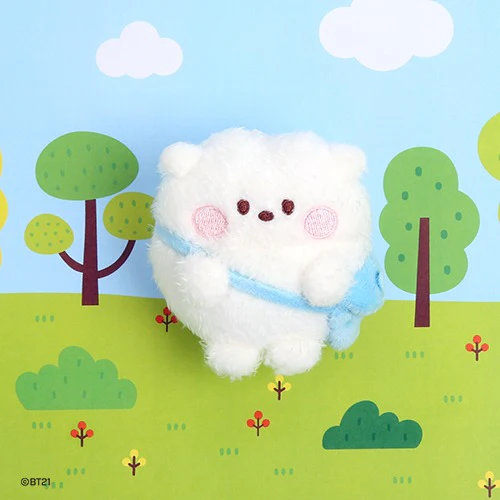BT21 MININI PLUSH KEYRING [ PONPON-ENJOY ] - Image 3