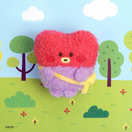 BT21 MININI PLUSH KEYRING [ PONPON-ENJOY ] - Image 6