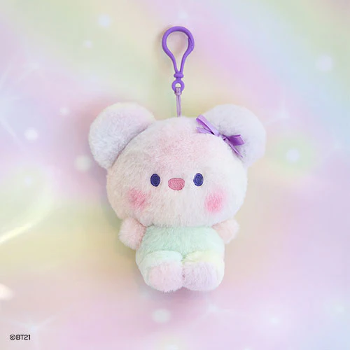 BT21 MININI PLUSH KEYRING [ RAINBOW ] - Image 2