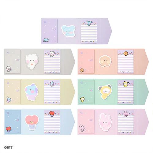 BT21 [ MININI ] STICKY MEMO