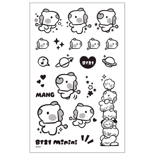 BT21 [ MININI ] TATTOO STICKER - Image 5