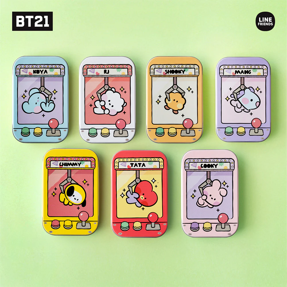 BT21 [ MININI ] TIN CASE STICKER SET