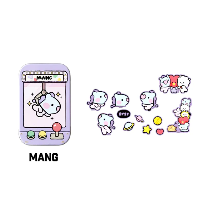 BT21 [ MININI ] TIN CASE STICKER SET - Image 5