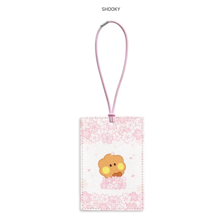 BT21 [ MININI CHERRY BLOSSOM ] TRAVEL TAG - Image 4