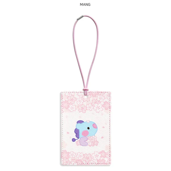 BT21 [ MININI CHERRY BLOSSOM ] TRAVEL TAG - Image 5