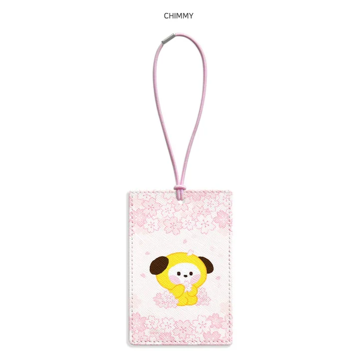 BT21 [ MININI CHERRY BLOSSOM ] TRAVEL TAG - Image 6