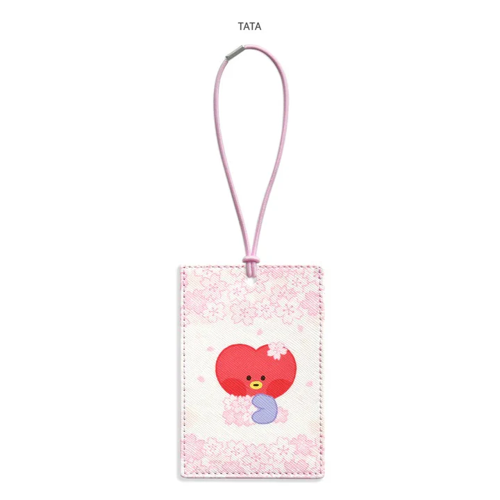 BT21 [ MININI CHERRY BLOSSOM ] TRAVEL TAG - Image 7