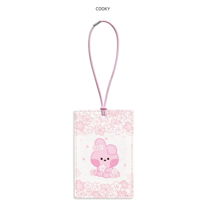 BT21 [ MININI CHERRY BLOSSOM ] TRAVEL TAG - Image 8